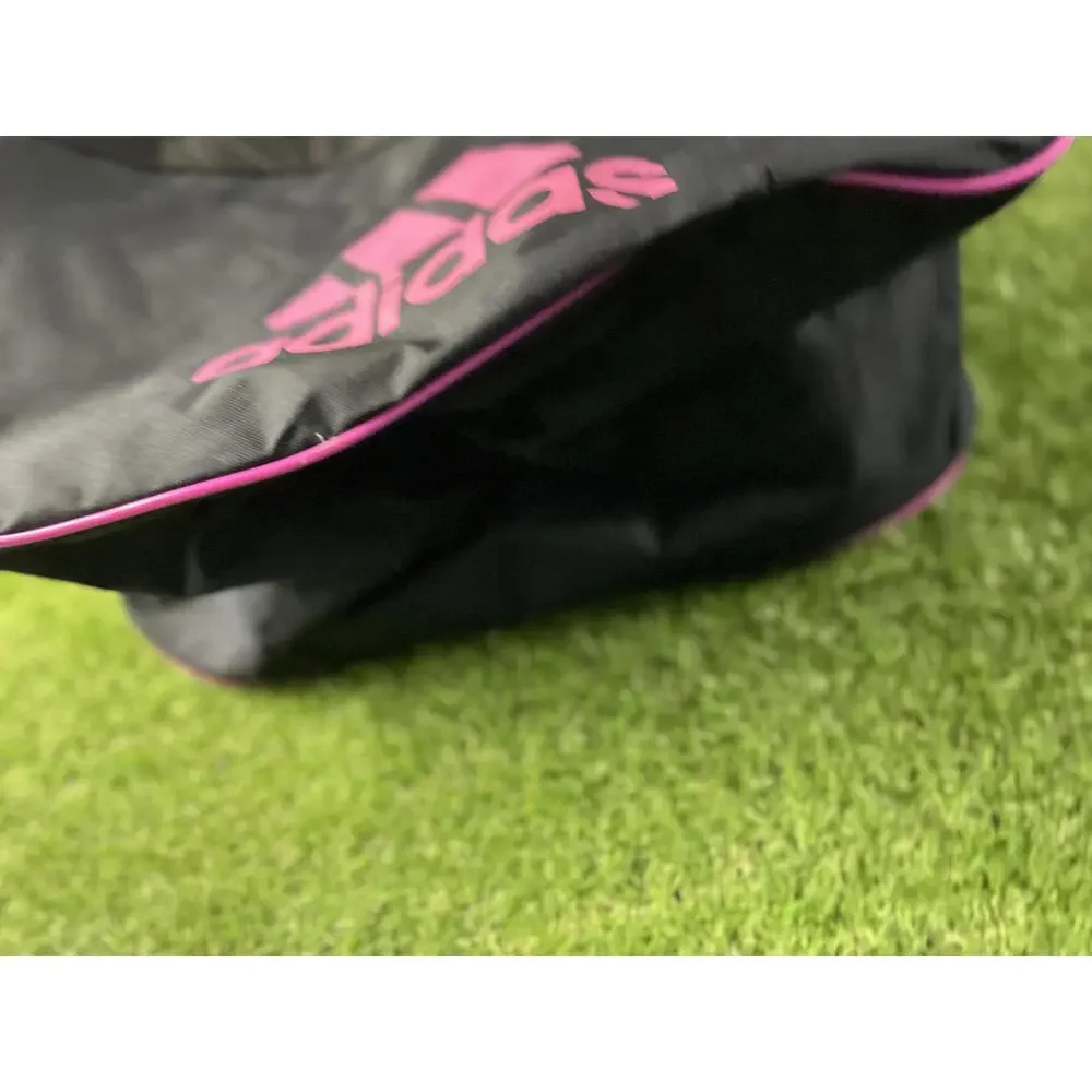 Adidas Small Diablo Duffel Bag‎ - Black with Pink Accents